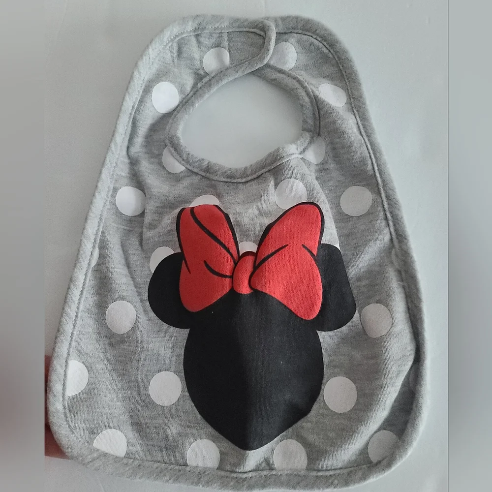 Baby Girl Bibs Bundle Lot 7 pieces Bumkins, Carter's, Disney
